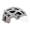 Kask rowerowy Lazer Anverz NTA — Slate Grey, rozmiar M, z lampką LED